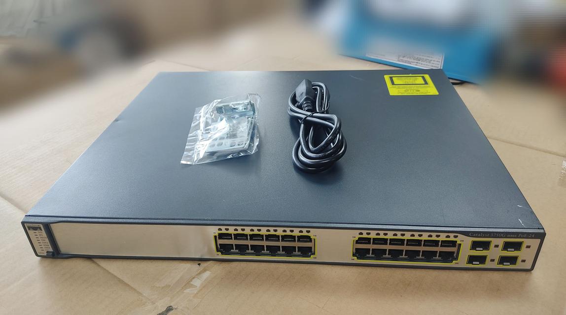 Cisco WS-C3750G-24PS-E มือสอง ทดสอบแล้ว ประกัน 1 ปี จากผู้ขาย 5