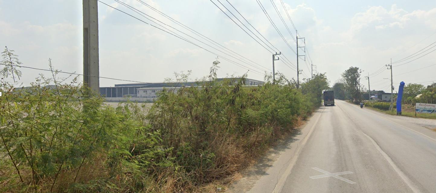 ขาย ที่ดิน45ไร่ พื้นที่สีเขียวลาย หน้ากว้าง 200ม.  ถนนทางหลวงชนบท นฐ.3004 บางเลน-ศาลายา ตำบลลำพญา อำเภอบางเลน นครปฐม 2