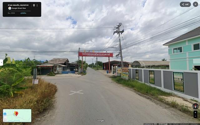 ที่ดินอัมพวา บ้านแพ้ว สมุทรสาคร เหมาะพัฒนา–แบ่งแปลง–สร้างโกดัง! ที่ดินผังสีเขียวลาย ติดถนน 2 ด้าน 6