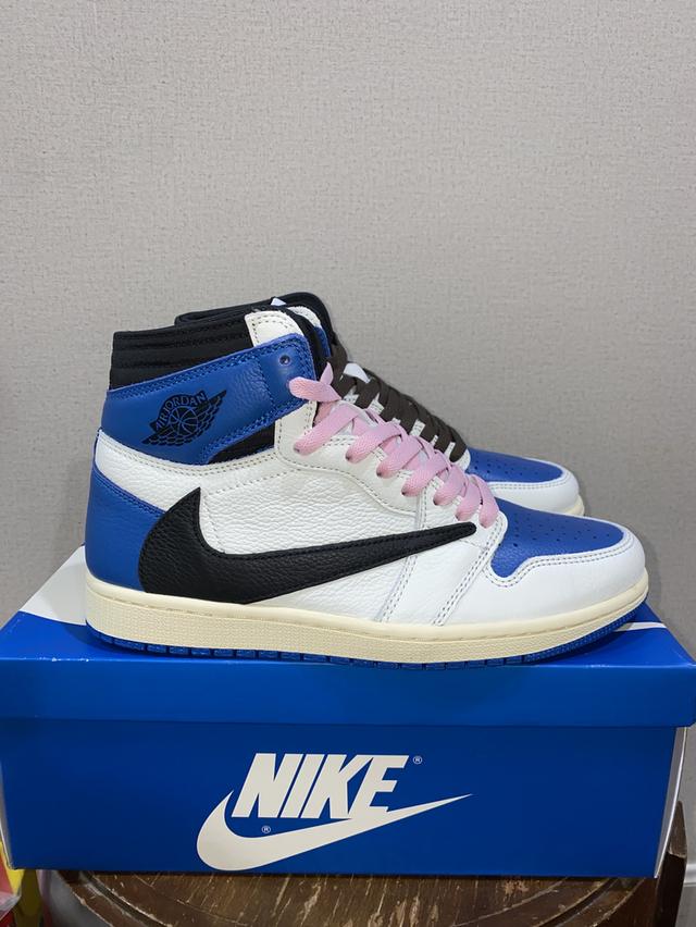 Jordanx Travis Scott Air Jordan 1 High SP "Fragment" รูปที่ 2