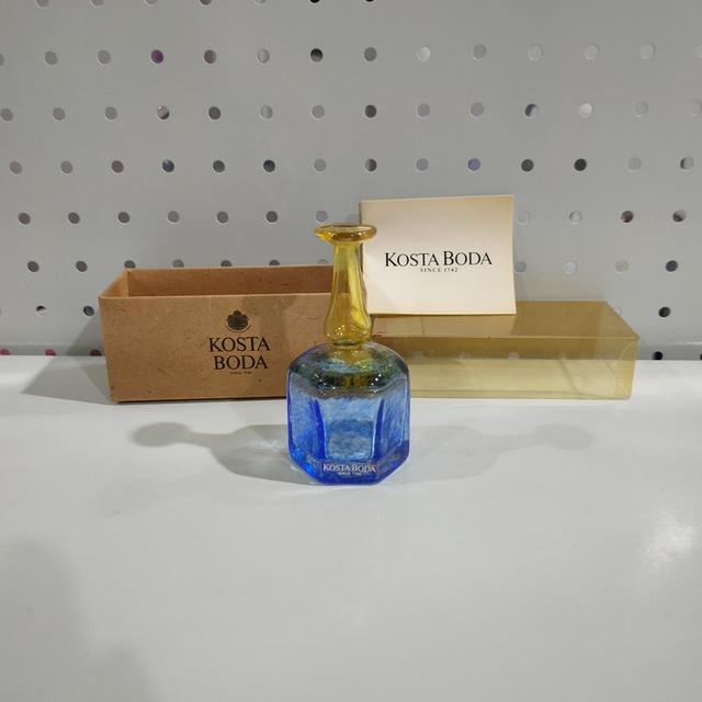 🔥แจกันจิ๋วศิลปะ Kosta Boda ANTIKVA Miniture bottle Design Bertil Vallien