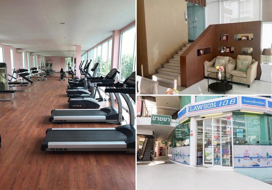 Condo Airlink Residence ห้องมุม 32 ตารางเมตร ชั้น7 อาคาร 2 (หน้าโครงการ) ตกแต่งครบ 7
