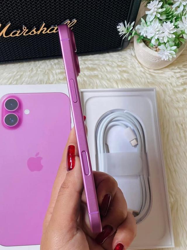 iPhone 16 Plus สีชมพูน่ารัก 4