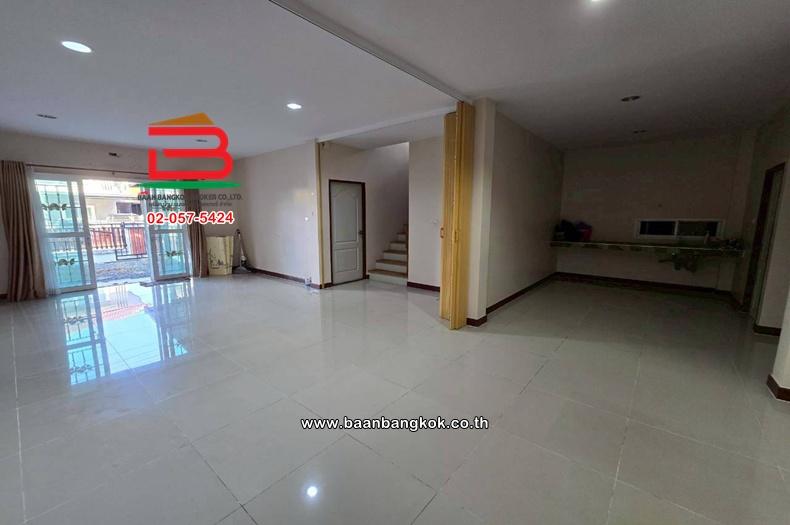 บ้านเดี่ยว เนื้อที่ 56 ตร.ว. หมู่บ้าน นนทวี วิลล์ 7 ถ.สกุลดี-กลางเมืองหนองจอก : Noantawee Ville 7 Sakuldee-Nongjok ถนนเชื่อมสัมพันธ์ แขวงหนองจอก เขตหน 13