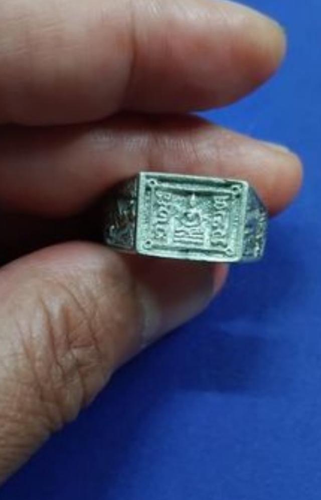 พระบ้านเก็บเก่า แหวนปู่ดู่ปี 2519 แหวนเก่าพ่อตัวเองใช้ 6