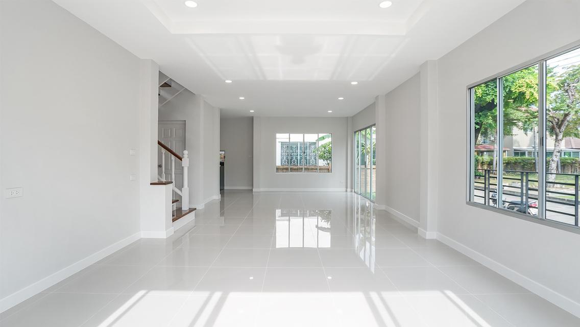 +ขายบ้านมือสองตกแต่งใหม่ หลังมุม โครงการ กฤษดา ลากูน ปิ่นเกล้า – พระราม 5 (Krisada Lagoon Pinklao Rama 5) เนื้อที่ 54.1 ตร.ว.ใกล้จุดขึ้นทางด่วนศรีรัช 4