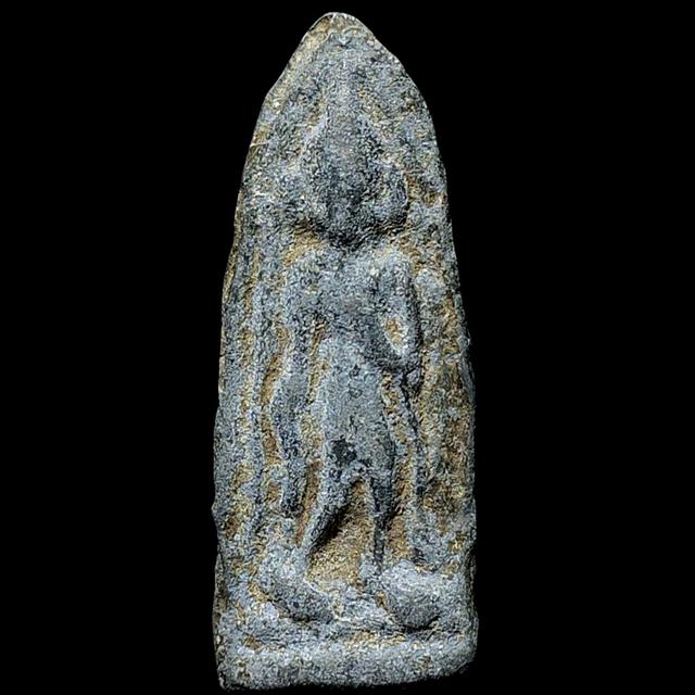 พระลีลาสองหน้า เนื้อชินเขียว กรุทุ่งยั้ง จ.อุตรดิตถ์ รูปที่ 2