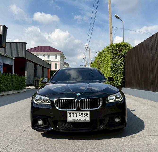 BMW 528i M Sport LCi ปี ปี15 จด16 สีดำ