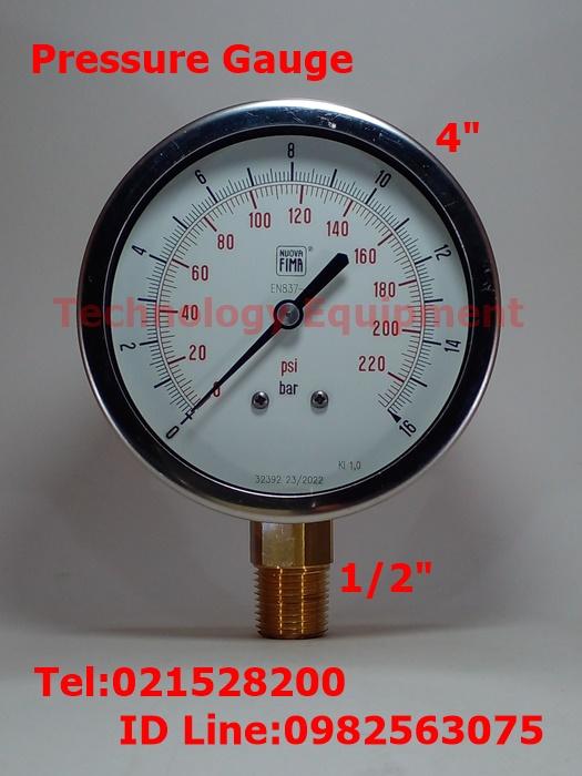 Pressure Gauge  มีสต็อกในไทย  เปิดใบกำกับภาษีได้ พร้อมส่งด่วน ส่งไว รูปที่ 5