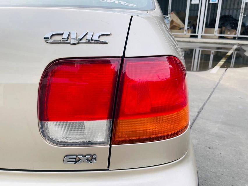 HONDA CIVIC 1.6EXi 1997 โฉมตาโต สีน้ำตาล 12