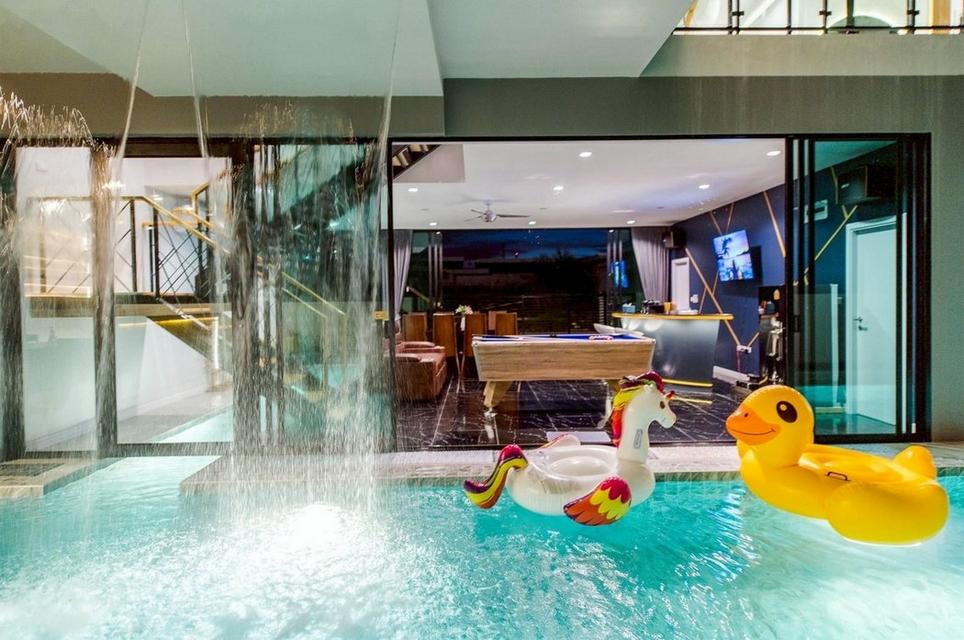 La Mer Pool Villa Hua Hin พูลวิลล่าหัวหินสุดหรู 100 ตารางวา 4 ห้องนอน 4 ห้องน้ำ ตกแต่งพร้อมเข้าอยู่ 3