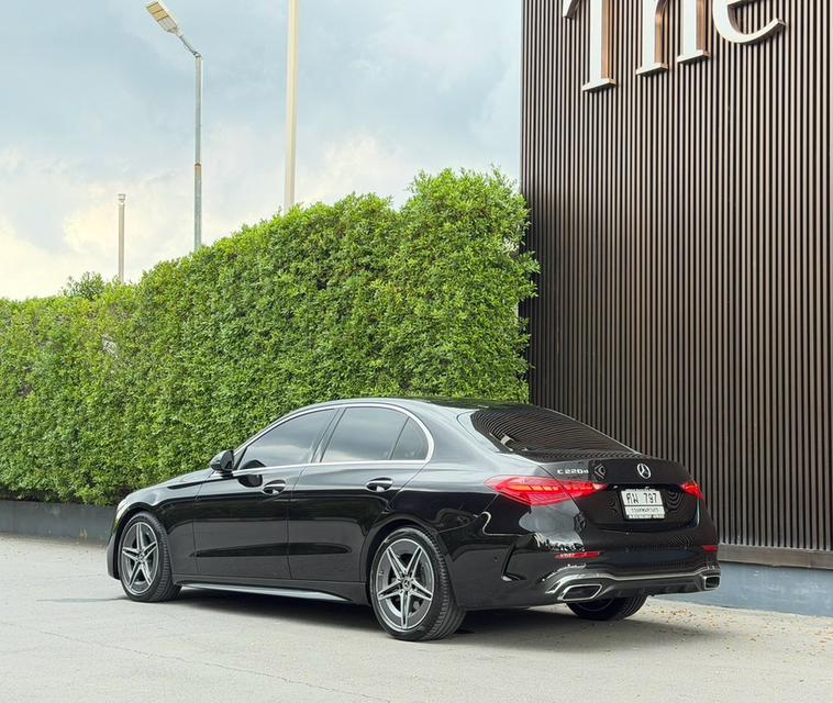 Mercedes Benz C 220d AMG Line 2024 สีดำ 🚗รถสวยมือเดียว สีเดิม รูปที่ 5