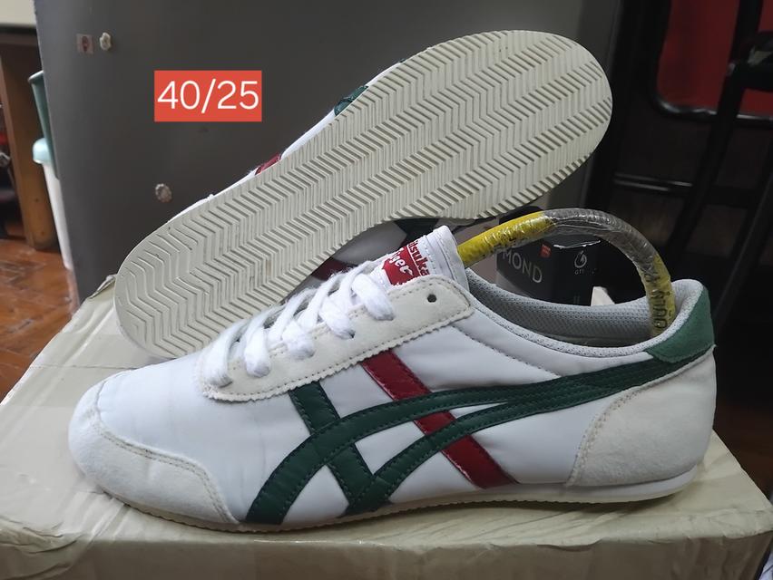 ONITSUKA TIGER TRACK TRAINEREUR 40/25แท้สวยใหม่ไม่มีตำหนิ690ค่าส่ง50 รูปที่ 1