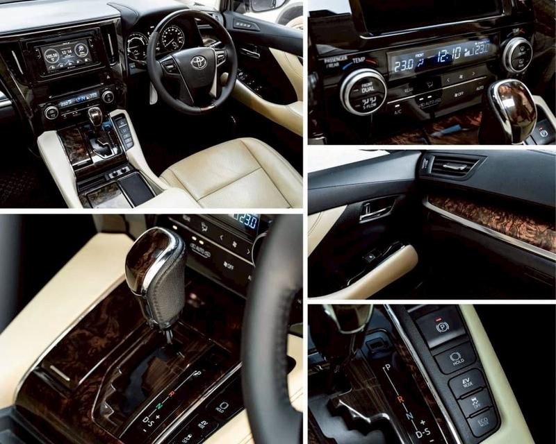 รหัสรถ BAC9054 🚘 TOYOTA ALPHARD 2.5 HYBRID GF PACKAGE 4WD MNC ปี 2018 สีขาวสุดหรู 🏁 12