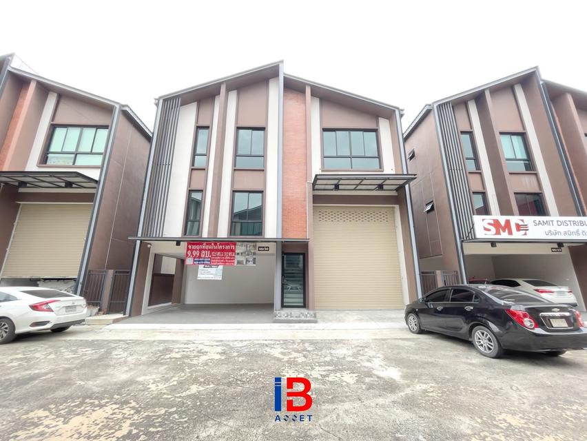 ขายโฮมออฟฟิศ 3 ชั้น พร้อมโกดังสุดกว้าง โครงการ Warehouse ไชน่าทาวน์ ศาลายา 3