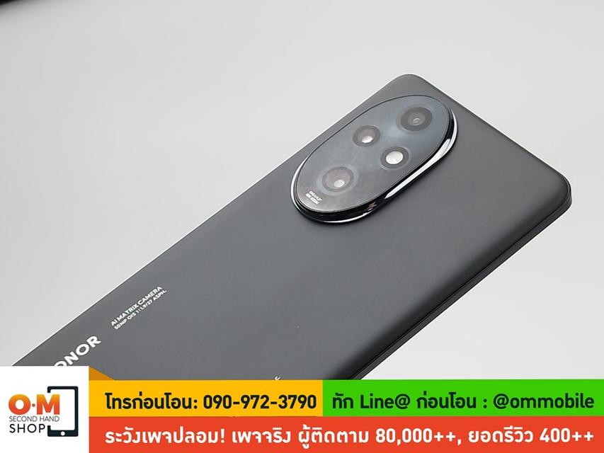 ขาย/แลก Honor 200 Pro 12/512 Black ศูนย์ไทย ประกันยาว ใหม่มาก ยกกล่อง เพียง 14,990 บาท  6