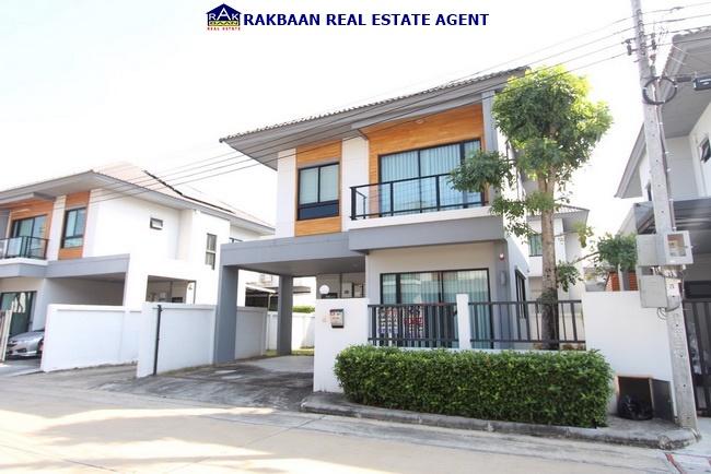 ขายบ้านใกล้แฟชั่นไอส์แลนด์ เสนาพาร์ควิลล์ 46.1 ตร.ว. 3 นอน 3 ห้องน้ำ ตกแต่งครบ สวย พร้อมผู้เช่า 35,000บาท ต่อเดือน 3