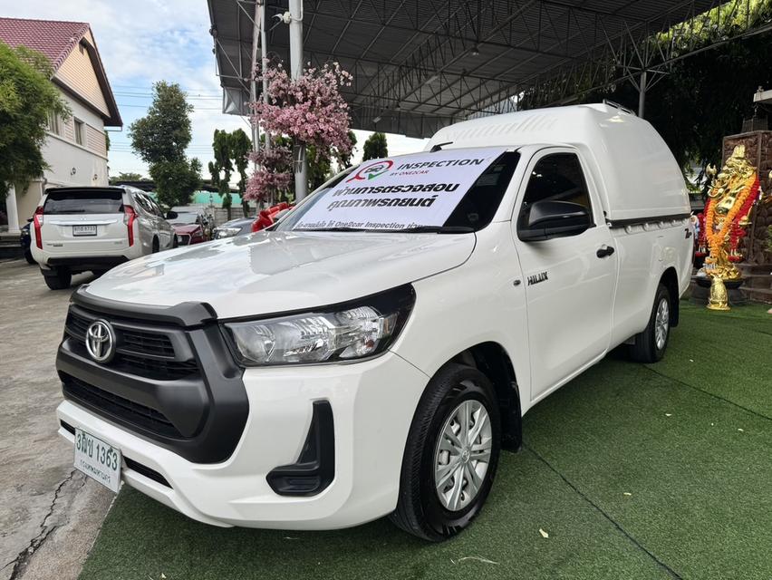  TOYOTA REVO  SINGLECAB รุ่นENTRY ดีเซล  ปี2021 มีแครี่บอยหลัง เครื่อง2.4cc. เกียร์ธรรมดา  -รถไมล์แท้100%คะ 3