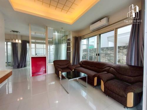 ขายบ้านเดี่ยว บุราสิริ วัชรพล | แสนสิริ บ้าน 2 ชั้น ถนนเมน หน้าบ้านไม่ชนใคร เป็นส่วนตัวสูง 8