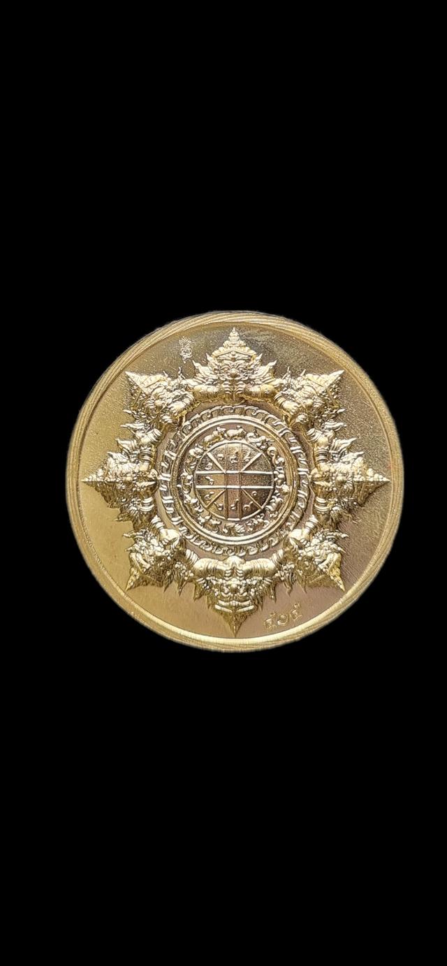 พระปิดตาพังพระกาฬ รุ่น เจ้าสัวพันล้าน เนื้อสัมฤทธิ์ลงยดำ 2