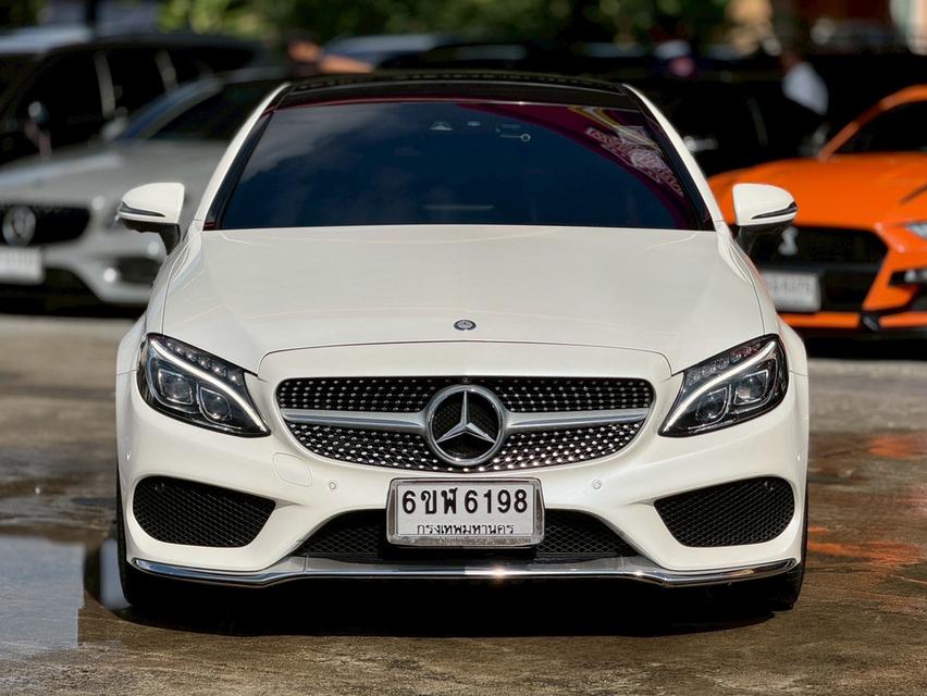 ปี 2016 BENZ C-CLASS, C250 COUPE AMGDYNAMIC โฉม W205 ปี14-23 สีขาว 2