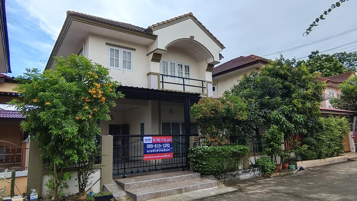 บ้านบุรีรมย์ รามอินทรา-ซาฟารี บ้านตกแต่งพร้อมอยู่ ติดถนนใหญ่ 1