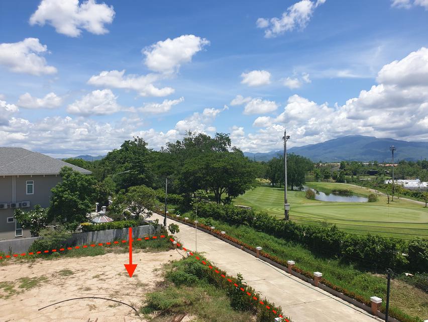 ขายที่ดินทำเลทอง ผืนสวย 318 ตร.ว. ติดสนามกอล์ฟ North Hill เชียงใหม่ 3