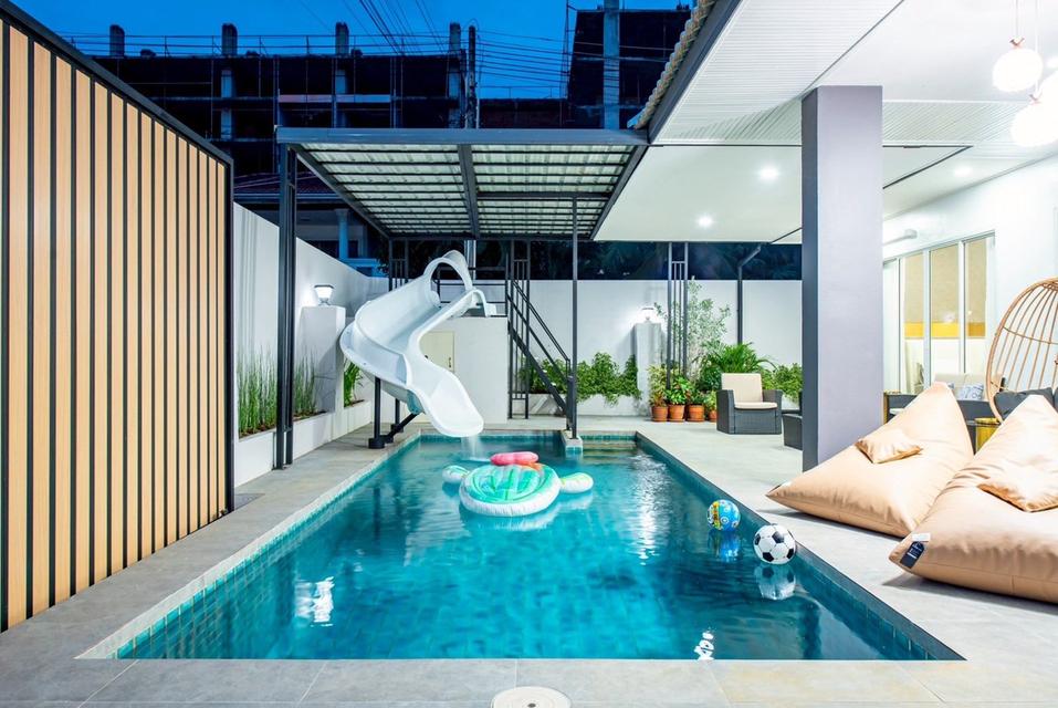 For rent pool villa Jomtien beach 100,000/month 13