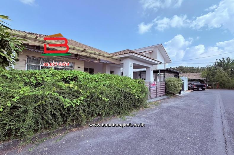 บ้านเดี่ยว เนื้อที่ 54 ตร.ว. หมู่บ้านบ้านธรรมชาติ 2 (ซอย 4) (ไทรม้า ซอย 11) ถนนรัตนาธิเบศร์ ตำบลไทรม้า อำเภอเมืองนนทบุรี นนทบุรี 3