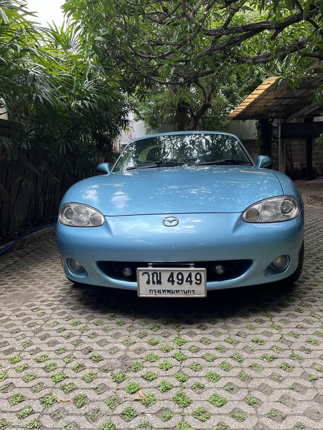รถยนต์ Mazda MX-5 (NB) ปี2002 สีฟ้า ไมล์ 39200