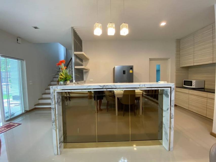 ให้เช่า บ้านเดี่ยวหมู่บ้านคาซ่า พรีเมี่ยม วงแหวน-อ่อนนุช 82 ตรว*Fully Furnished* พร้อมอยู่ 4