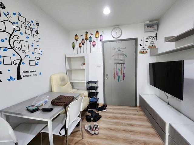 คอนโดให้เช่า Present Condo Ekachai 32 ขนาด 23 ตารางเมตร ชั้น 3 เฟอร์ครบ ใกล้ BTS วุฒากาศ 1