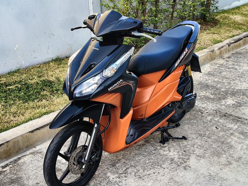Honda Click 110i หัวฉีด ปี2009 สีดำ-ส้ม