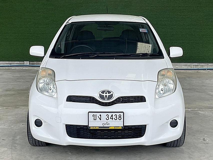  Toyota Yaris 1.5J ปี 2012 เกียร์ออโต้ (3438)