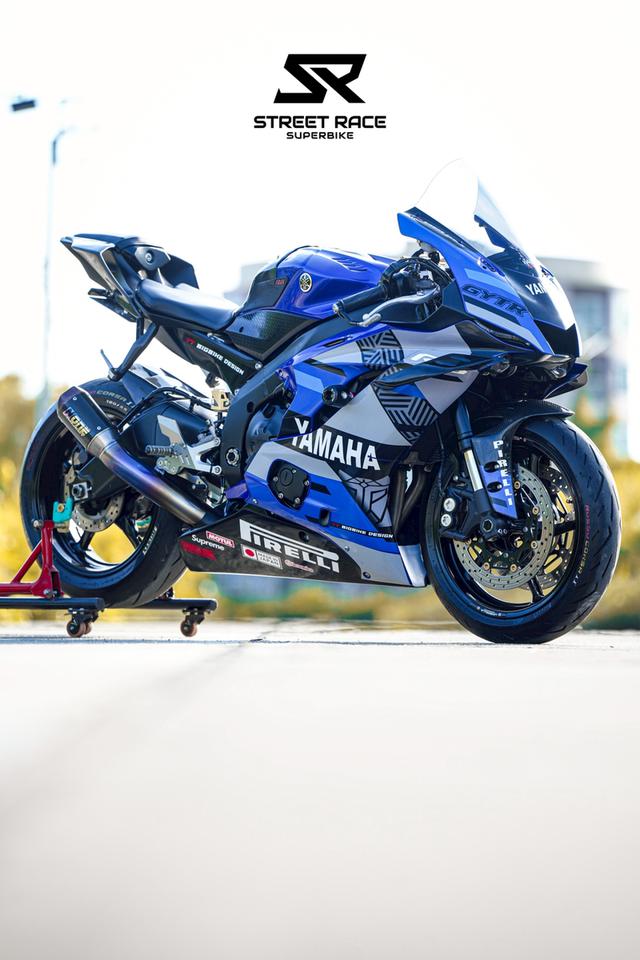 2021 Yamaha yzf-r6 น้ำเงิน รถปี 2021 รถสวย มือเดียว ของแต่งท่วมๆ 6