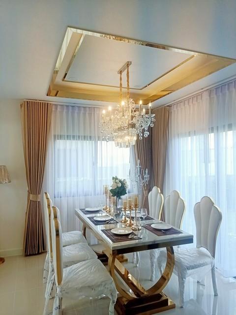 PP377 ขายบ้านแฝด โครงการ แกรนด์ พลีโน่ รามอินทรา-วงแหวน Grande Pleno ตกแต่งสวยพร้อมอยู่
