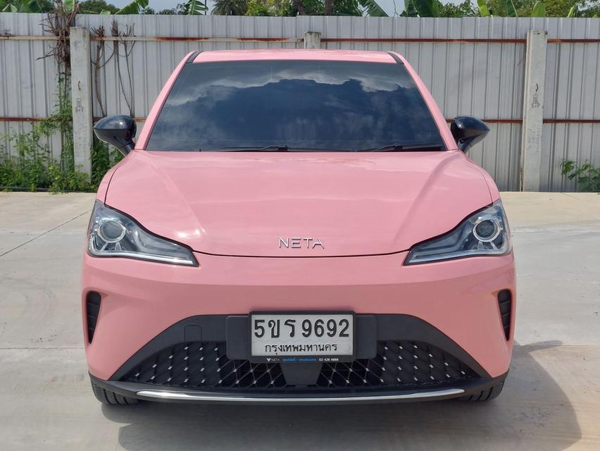 NETA V2 ปี 2024มือเดียวป้ายแดงสี Sakura Pinkไมล์น้อย 30,000 km. อัพเกรดชุดช่วงล่างใหม่โช๊ค