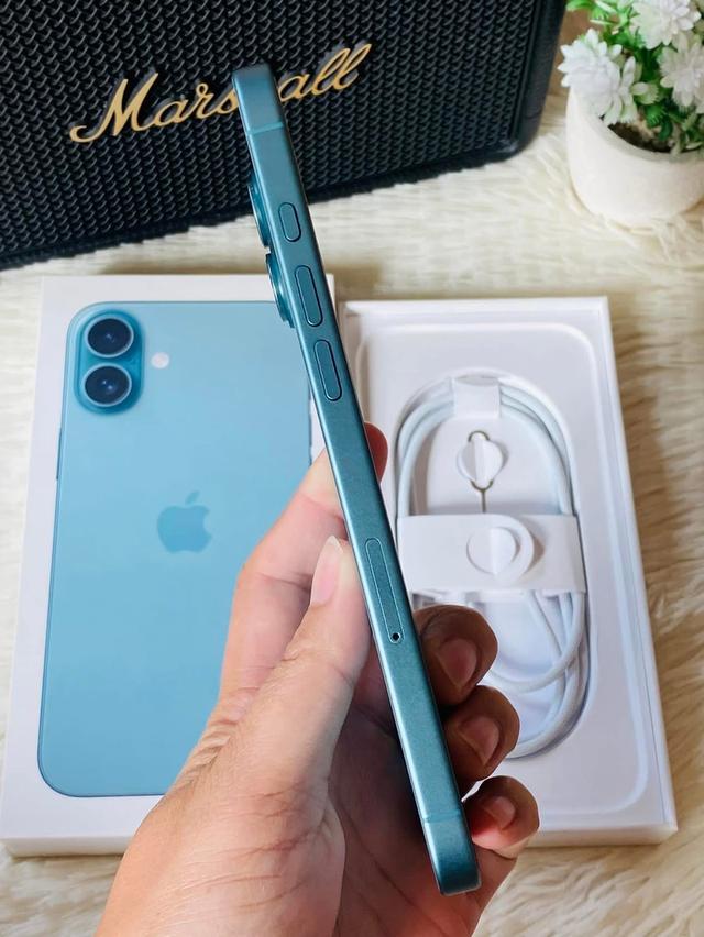 ขายด่วน iPhone 16 Plus สี Teal 4