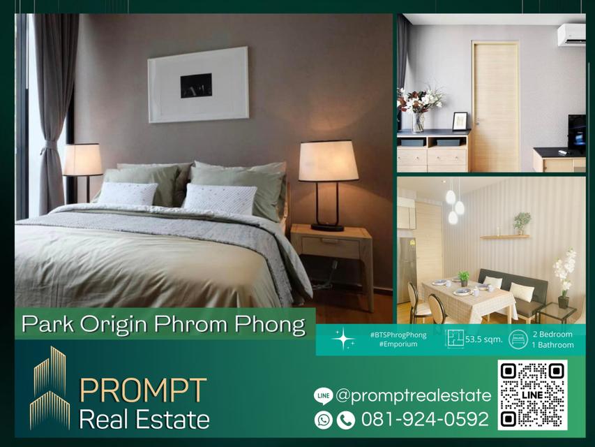 PROMPT *Rent* Park Origin Phrom Phong - 53.5 sqm - #BTSPhrogPhong #Emporium 1