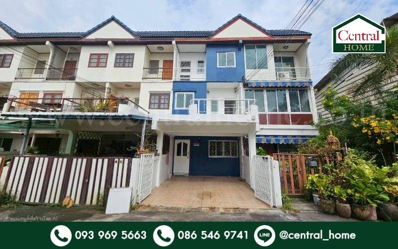 ให้เช่า ทาวน์เฮ้าส์ 3 ชั้น ซอย พิบูลสงคราม 22 ใกล้ MRT แยกติวานนท์ รีโนเวทใหม่พร้อมอยู่ 1