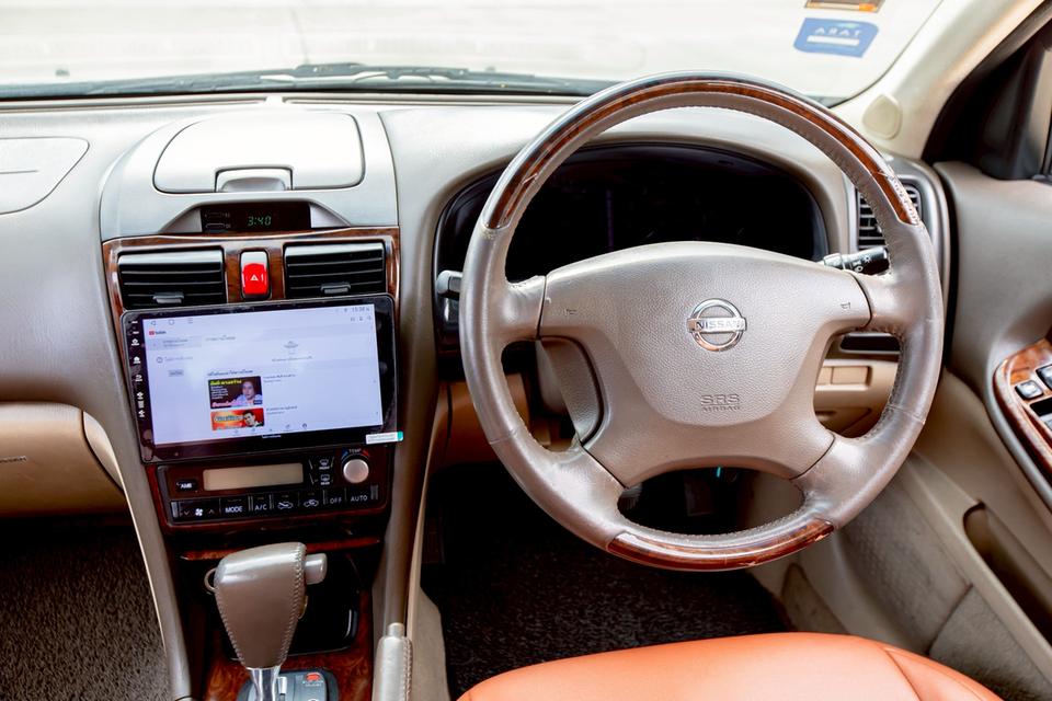Nissan cefiro 2.0 Exclusive ปี 2002 เกียร์ออโต้ มือเดียวป้ายแดง  13