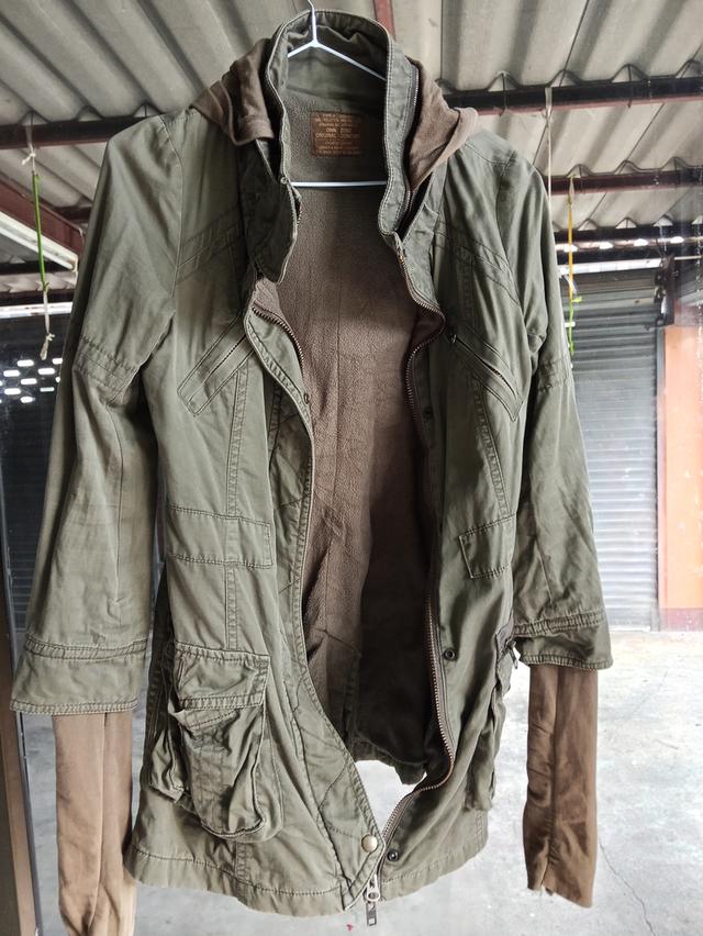 เสื้อใส่กันหนาวมีฮู้ดสวม 3