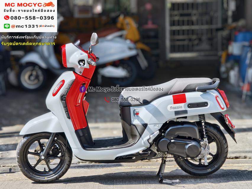 Fazzio 125 2024 วิ่ง2000โล รุ่นTopกุญแจรีโมทบุคเซอวิสครบ รถบ้านมือเดียว  NO1305 4