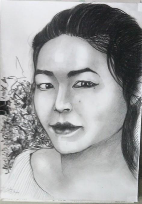 รับงานวาดภาพเหมือน,ภาพล้อมฯลฯ สีน้ำฯ รูปที่ 3