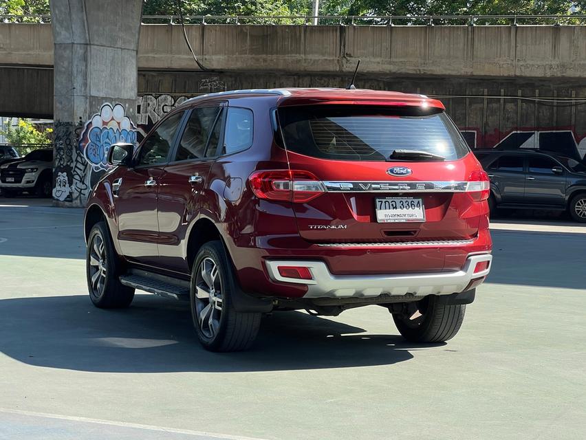 ขายรถ Ford Everest 2.2 Titanium plus ปี 2018 สีแดง เกียร์ออโต้ 6