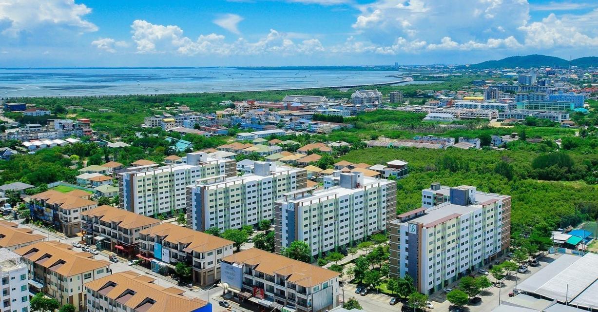 คอนโดเดอะไรส์ B4 หลังเซ็นทรัลชลบุรี 2