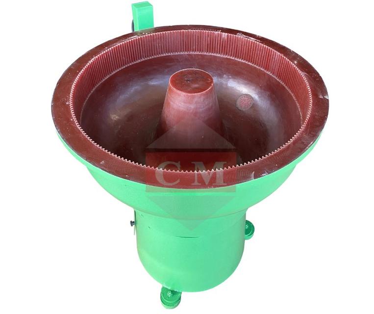   เครื่องขัดผิวโลหะแบบเขย่า (ไม่มีสะพานแยกชิ้นงาน) / Vibratory Finishing Machine • เครื่องขัดผิวโลหะทำงานด้วยระบบสั่น