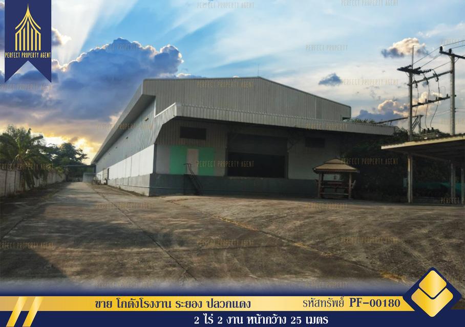ขาย โกดังโรงงาน ระยอง ปลวกแดง 1