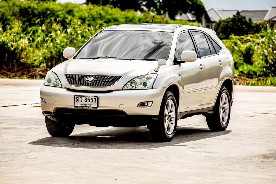 Toyota Harrier Rx240G ปี 2006 เกียร์ Auto สีน้ำตาล ซันรูฟ