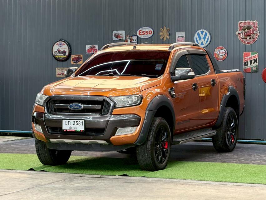 FORD RANGER 3.2 WildTrak DoubleCab 4WD ปี2016รถบ้านแท้ เครื่อง+ช่วงล่างแน่นๆ พร้อมใช้งาน